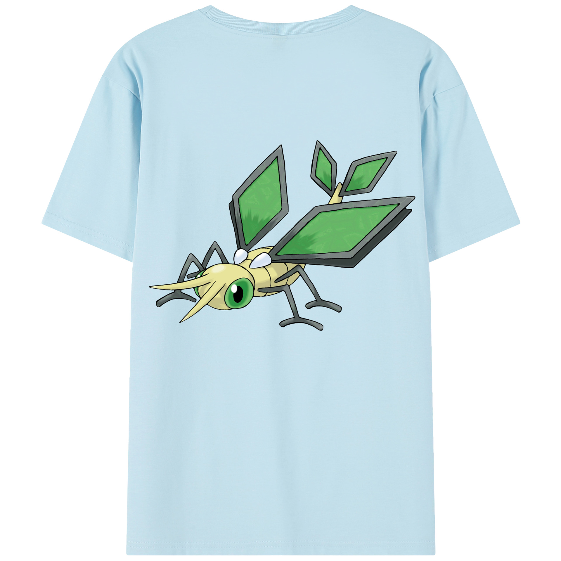 （画像用） ポケットモンスター Pokémon 綿100％半袖Tシャツ（背面プリント）